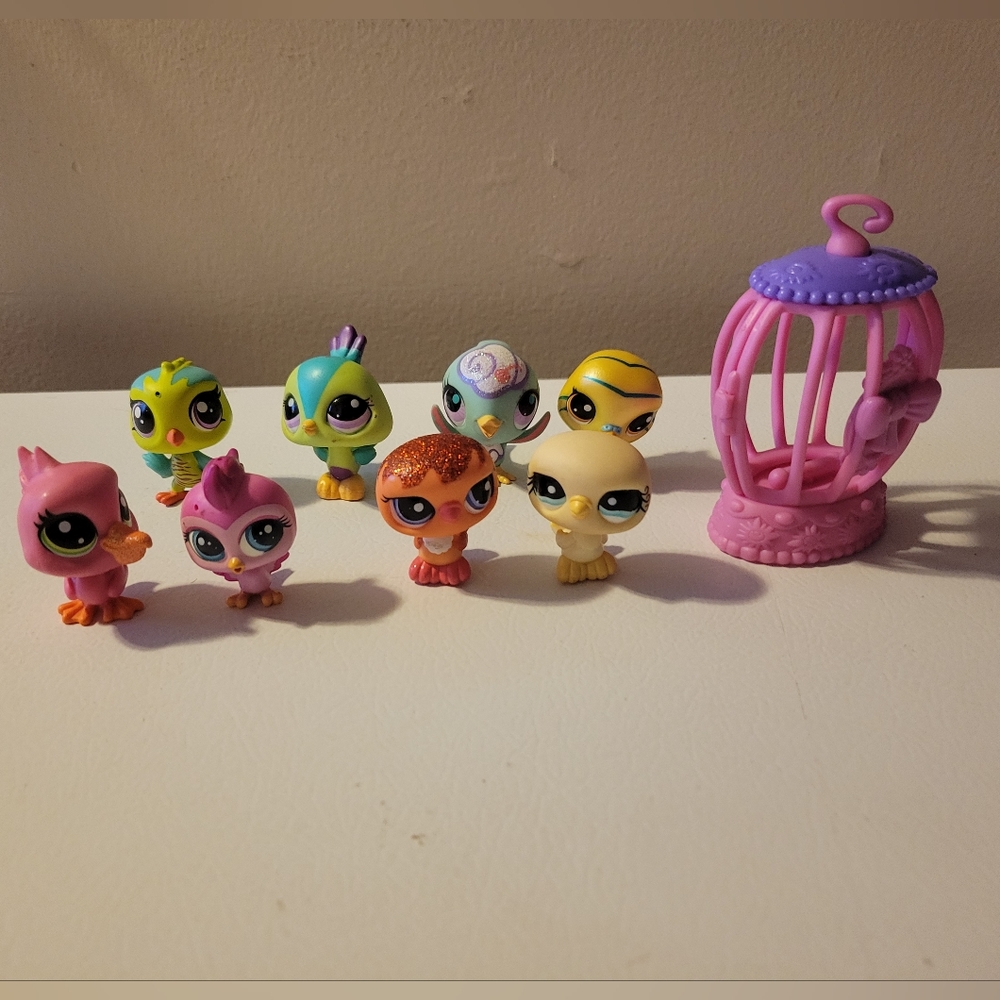Littlest Pet Shop Birds Set of 8